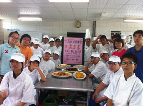 宴客菜研習 高雄HOTEL DUA 中餐主廚 蒞校指導