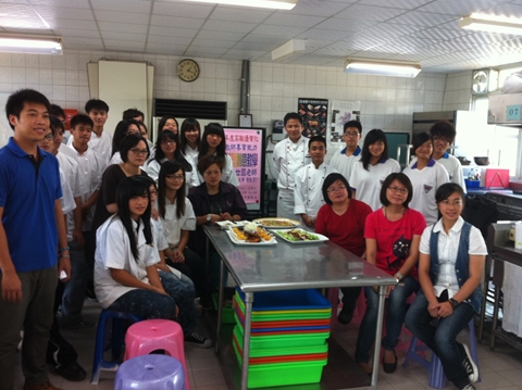 宴客菜研習-台南應用科技大學洪世國老師 蒞校指導